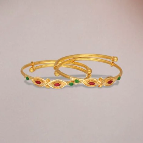 22Kt Light Weight Gold Kada