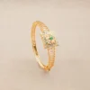 Dazzling Aura Gold Kada Bracelet