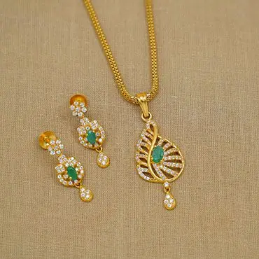Dazzling Sway Gold Pendant Set 205mhoca14806 205mhoca14806 82mhoca15181