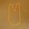 Hollow Lotus Gold Chain For Men